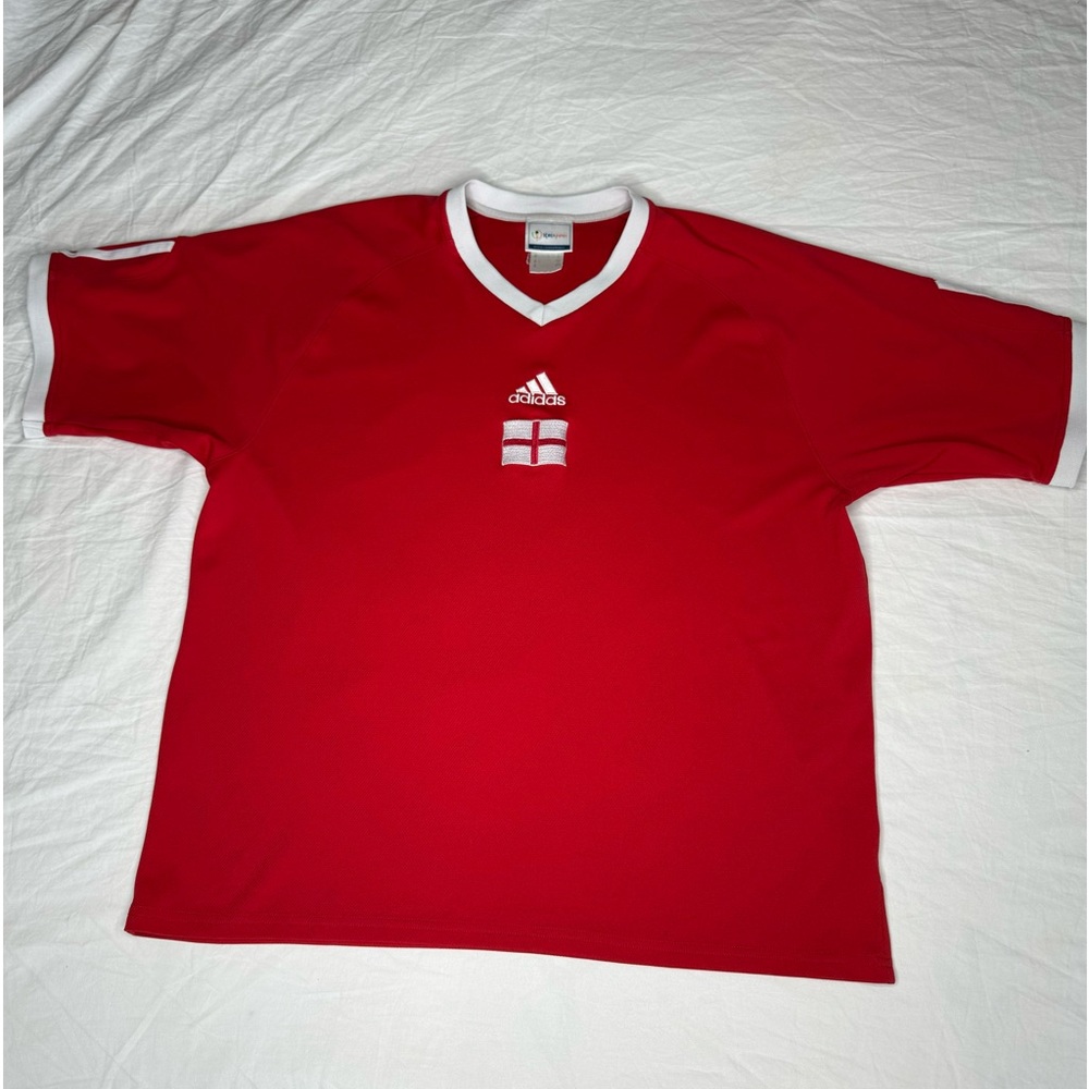 Adidas Fifa World Cup 2002 England 7 Mens Size XL Vintage Football Soccer Jersey